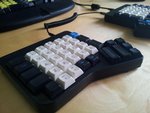 Again both the ErgoDox and the Tek.