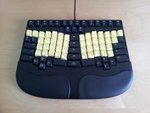 The Thai-Hao keycaps are "double shot" in PBT plastic, it has a much better texture than the originals.